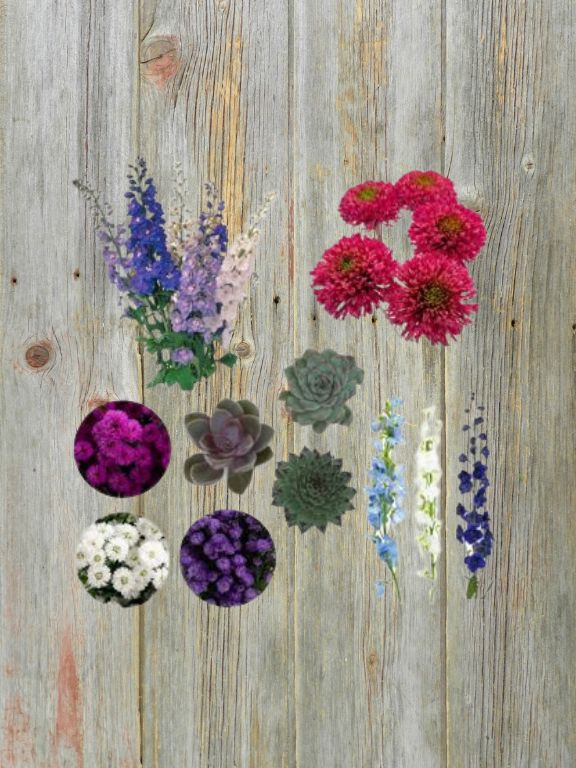 UNIQUE DESIGN ASSORTED FLOWER COMBO BOX